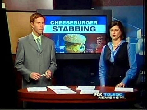 cheeseburger stabbing